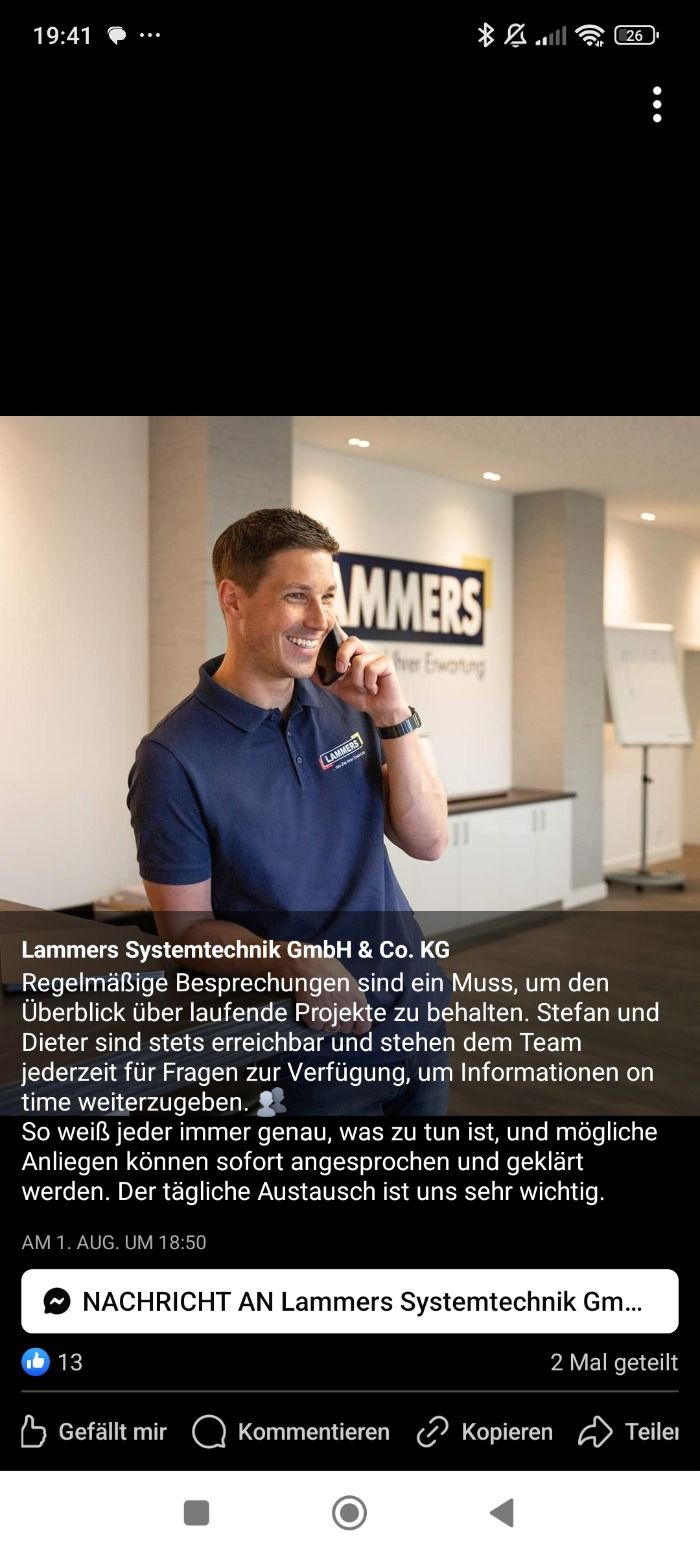 Stefan Lammers leitet so schlecht, der kann mitn Föhn nin die Badewanne steigen